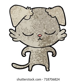 perro de dibujos animados adorables