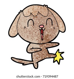 cute cartoon dog