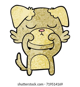 perro de dibujos animados adorables