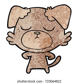 cute cartoon dog