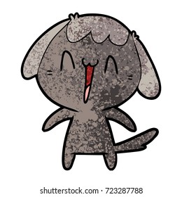 cute cartoon dog