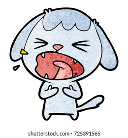 cute cartoon dog