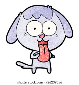 cute cartoon dog