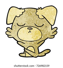 cute cartoon dog