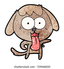perro de dibujos animados adorables