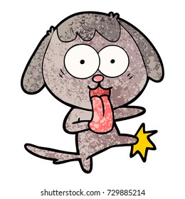perro de dibujos animados adorables
