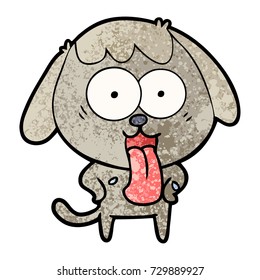 perro de dibujos animados adorables