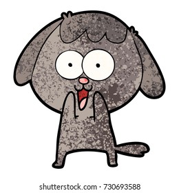perro de dibujos animados adorables