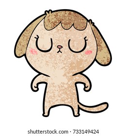perro de dibujos animados adorables