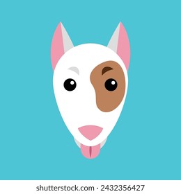 Cute cartoon dog profile avatar

Editable vector illustration made for animal avatar pack.