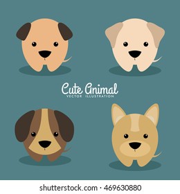 Cute Cartoon dogS