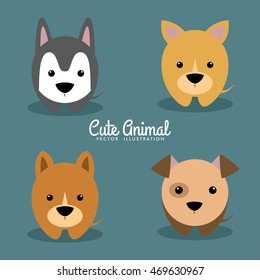 Cute Cartoon dogS