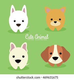 Cute Cartoon dogs