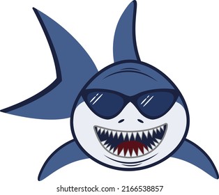 824 Blue cartoon characters with sharp teeth cartoon Images, Stock ...