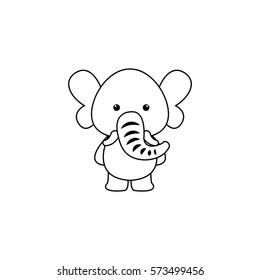 Cute Cartoon Elephant