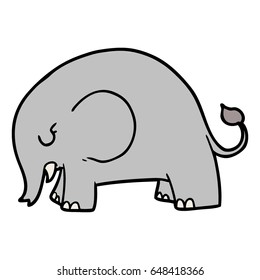 süßer Cartoon-Elefant