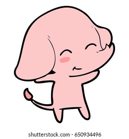 cute cartoon elephant