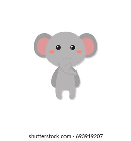 Cute Cartoon Elephant