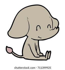 cute cartoon elephant