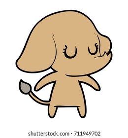 cute cartoon elephant
