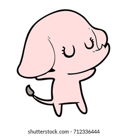 cute cartoon elephant