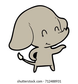 cute cartoon elephant