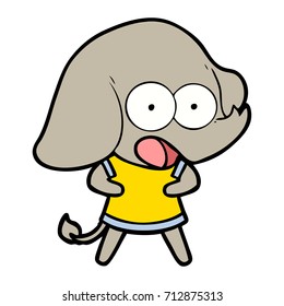 cute cartoon elephant