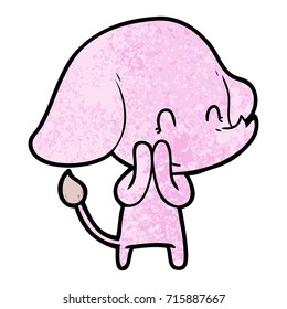 cute cartoon elephant