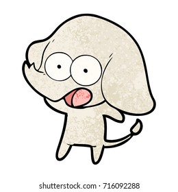 süßer Cartoon-Elefant