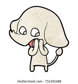cute cartoon elephant