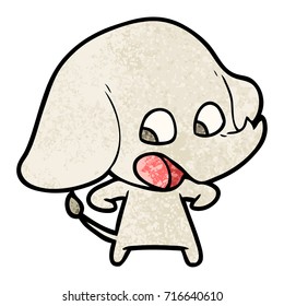 cute cartoon elephant