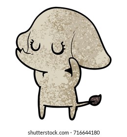 süßer Cartoon-Elefant