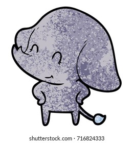 süßer Cartoon-Elefant