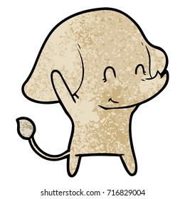 süßer Cartoon-Elefant