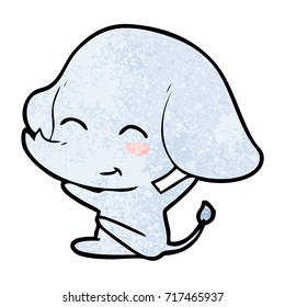 cute cartoon elephant