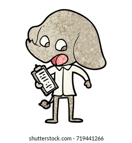 cute cartoon elephant