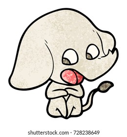 cute cartoon elephant