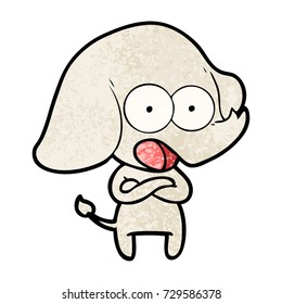 süßer Cartoon-Elefant