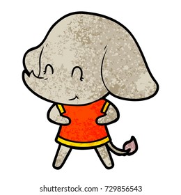 cute cartoon elephant