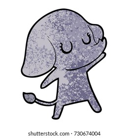 cute cartoon elephant