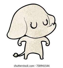 cute cartoon elephant