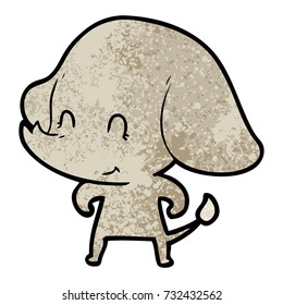 cute cartoon elephant