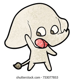 süßer Cartoon-Elefant