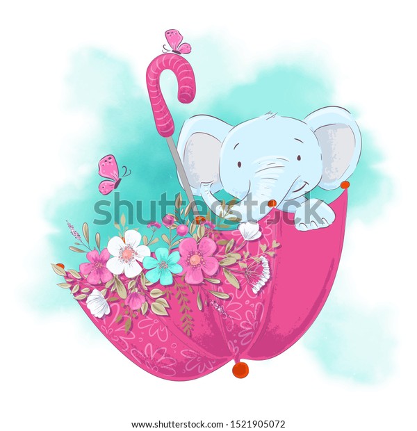 Free Free 259 Elephant With Umbrella Svg SVG PNG EPS DXF File