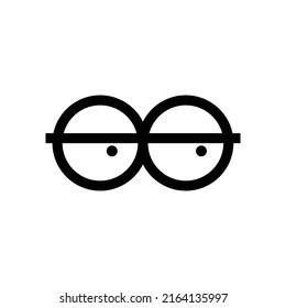 Cute Cartoon Eyeball Icon Line Stock Vector (Royalty Free) 2164135997 ...