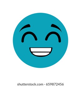Cute cartoon face