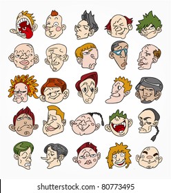 cute cartoon face