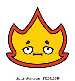 tira cómica de un incendio
