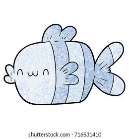 süßer Cartoon-Fisch