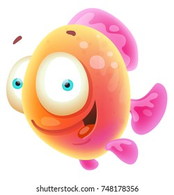 Cute Cartoon Fish